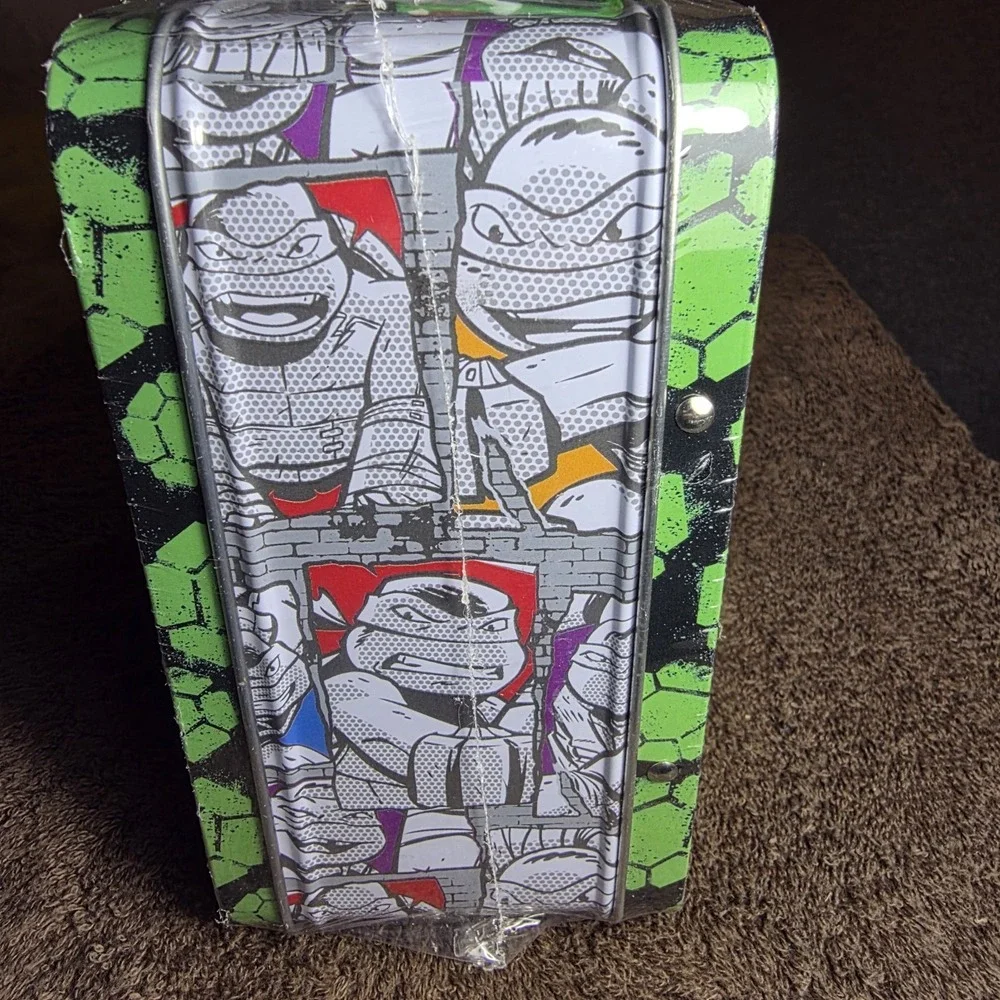 Teenage Mutant Ninja Turtles Lunch Box with 48-Piece Puzzle Set New